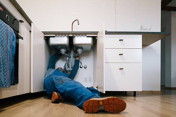 Professional Emergency Plumber technician working in Hillsborough, NC